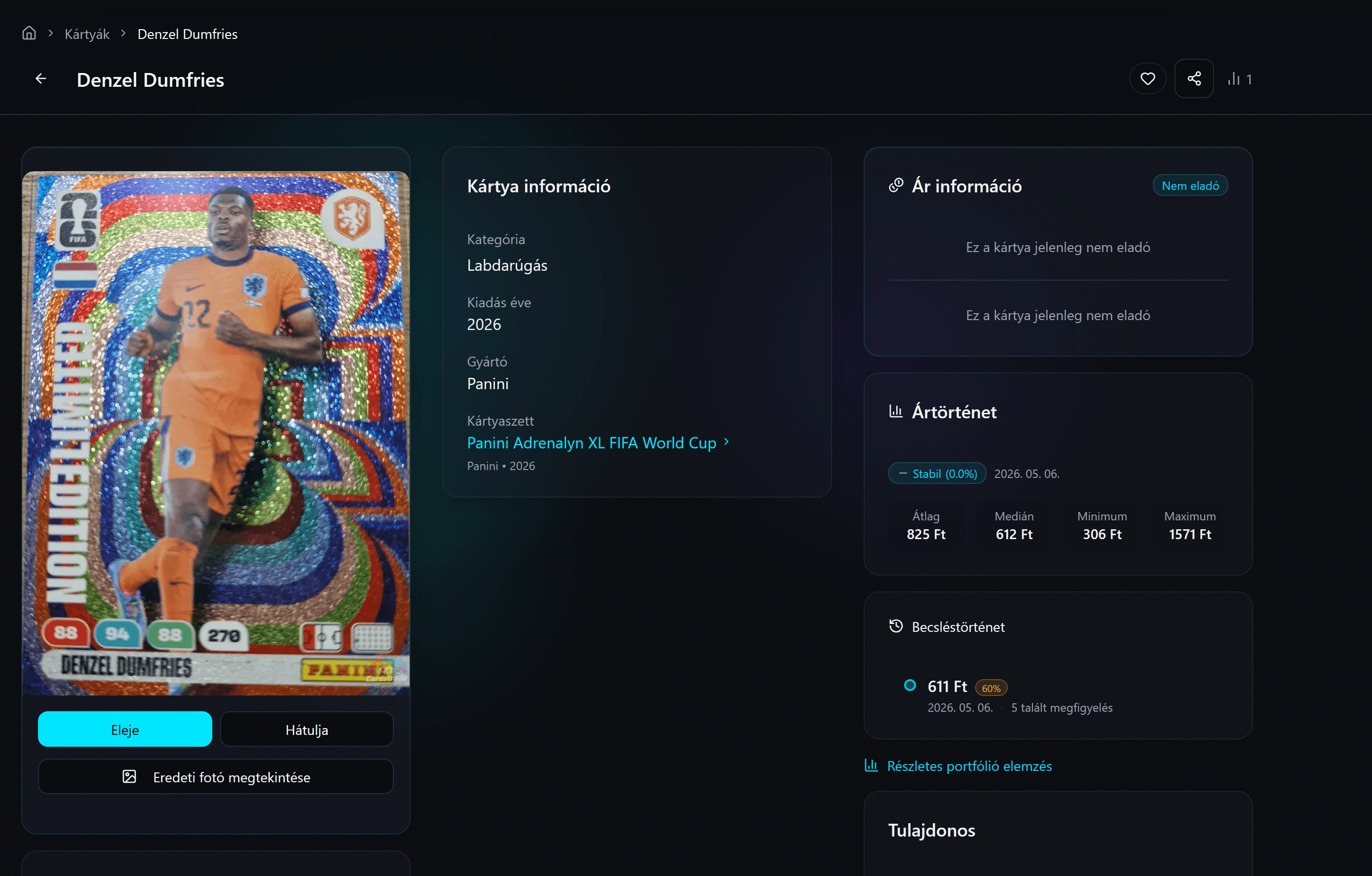 Automatikus árbecslés és analitika